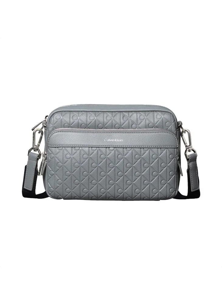 CALVIN KLEIN Embossed Emblem Logo Camera Bag